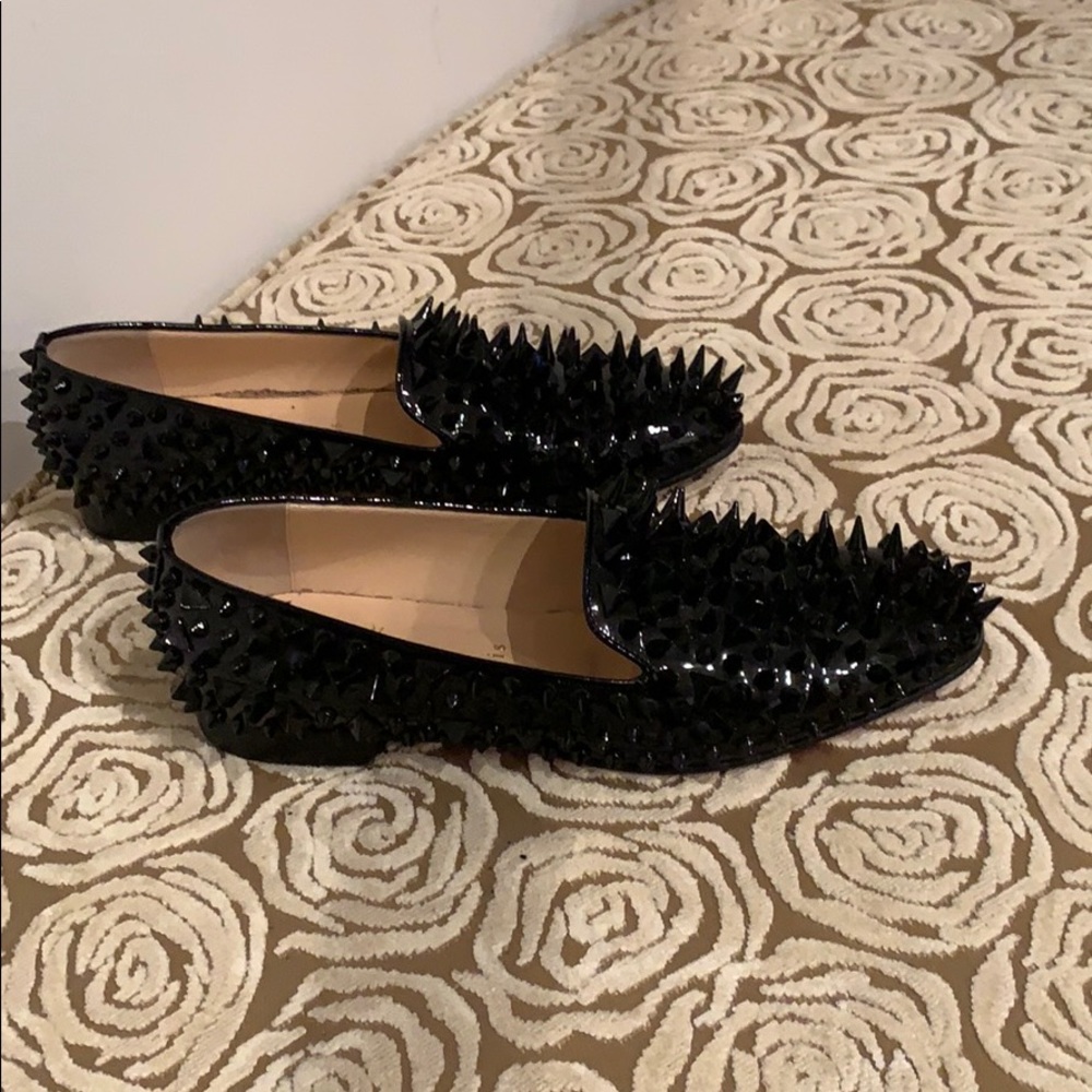 Christian Louboutin Pik Pik Patent Leather Loafer
